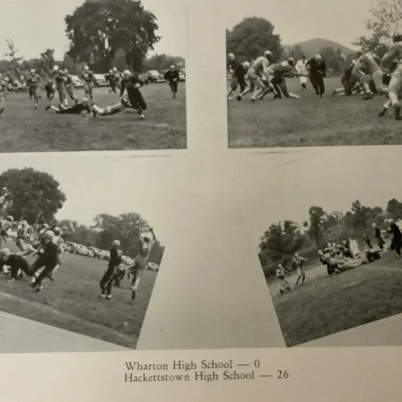 WW II era,  HACKETTSTOWN NJ HIGH SCHOOL YEAR BOOKS - Picture 8 of 16